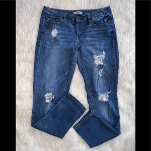 Jeans with rips Sz 10